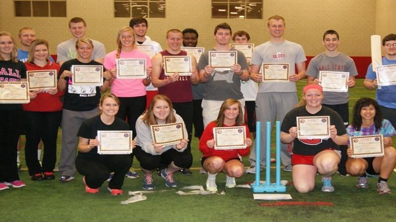 BSU batch in 2014 Spring semester helped the foundation work for the Cricket Coaching education for the undergraduates as future PE teacher's